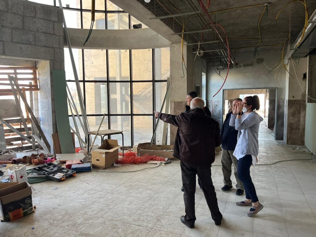 Budowa szpitala w Beit Sahour