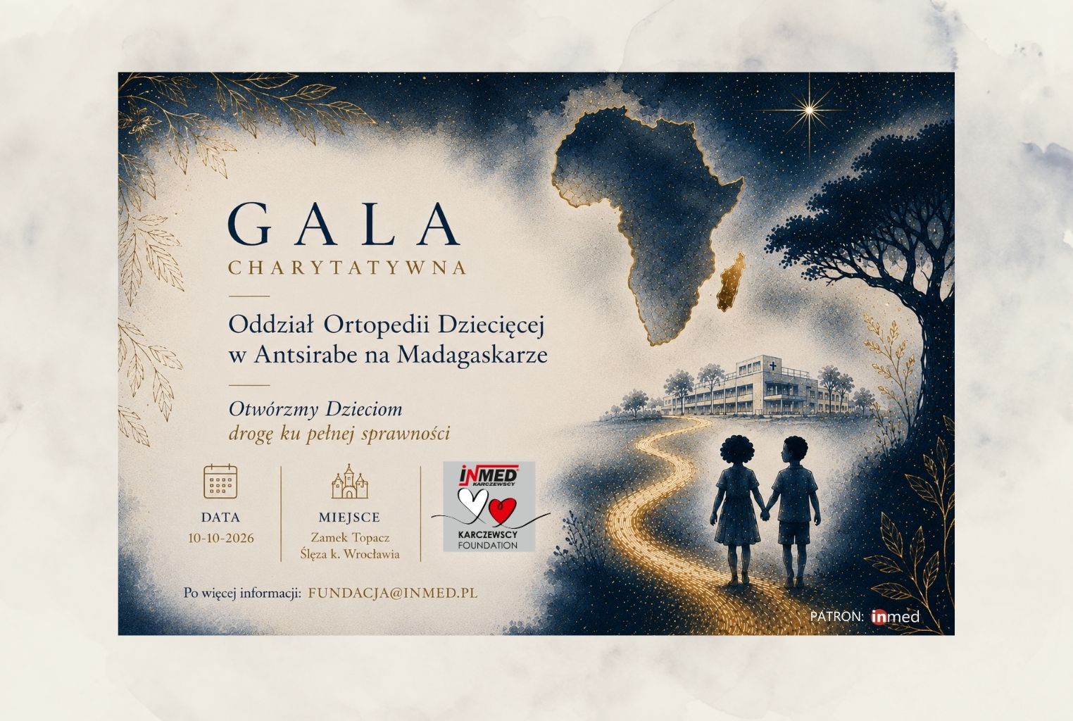 Gala Charytatywna 2026 — grafika zaproszenia